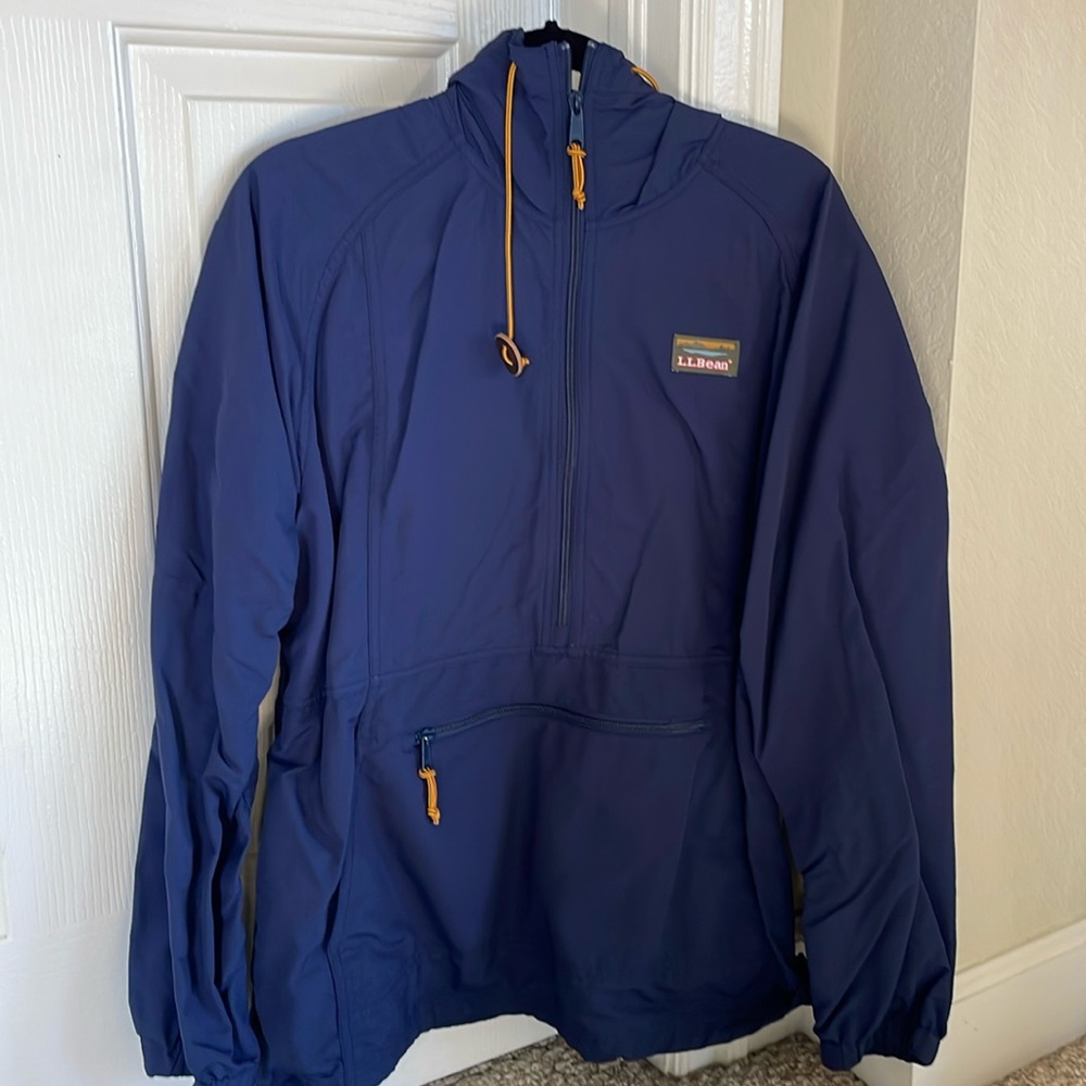 L.L. Bean Men's Mountain Classic Water Resistant Half Zip Jacket